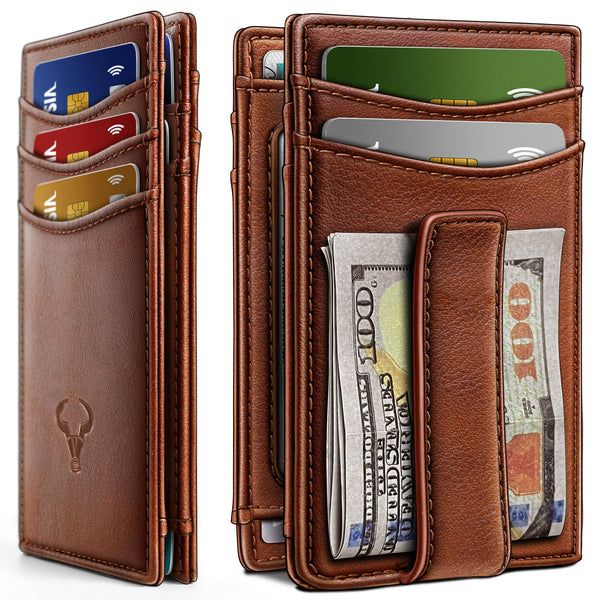 BULLIANT Slim Leather Pocket Wallet