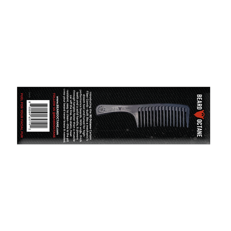 92 Octane Carbon Fiber Comb