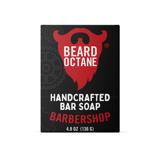 Barbershop Handcrafted Bar Soap - Shaving Cream, Lemon & Bergamot