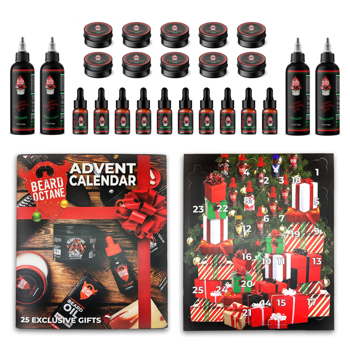 Beard Advent Calendar Gift Box