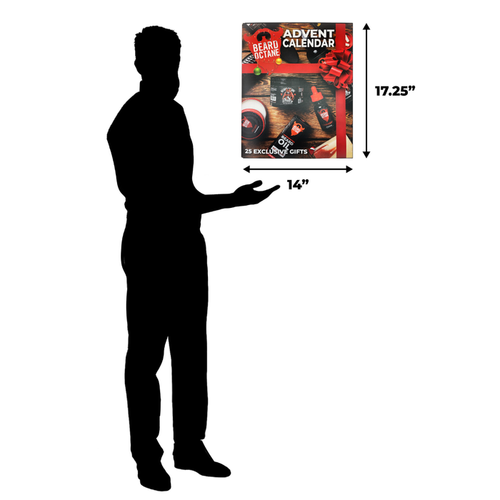 Beard Advent Calendar Gift Box