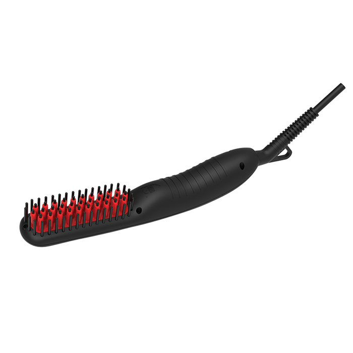 Beard brush heated hotsell