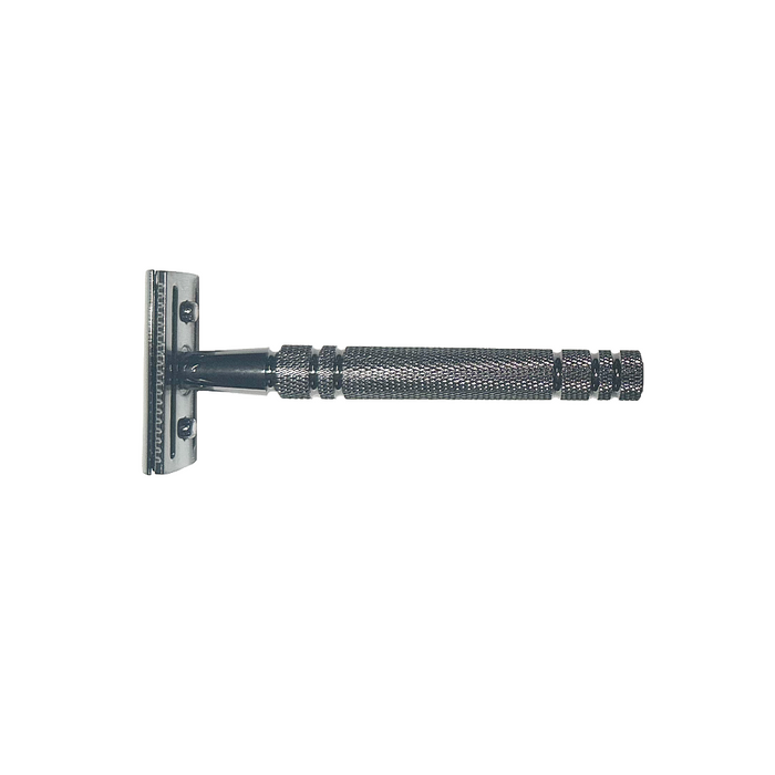 Beard Octane Gunmetal Safety Razor - Precision Shaving - Beard Octane