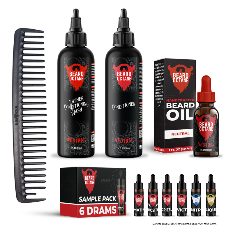 Beard Octane Tune Up Kit Bundle - Beard Essentials