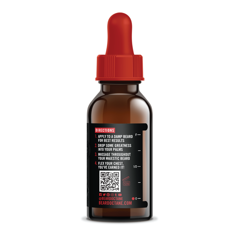 Cold Start Beard Oil - Brisk Peppermint, Tea Tree & Eucalyptus