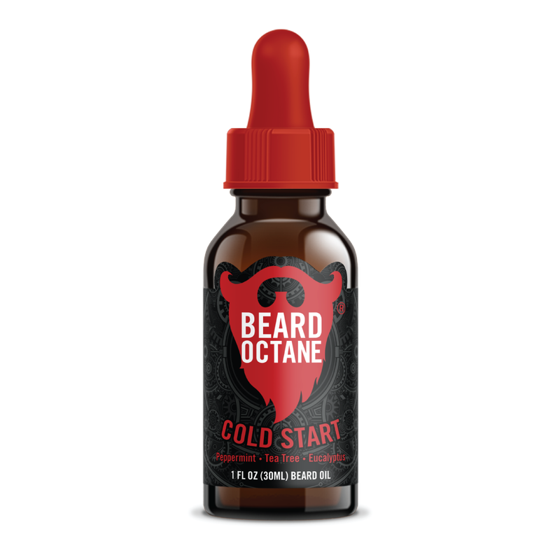 Cold Start Beard Oil - Brisk Peppermint, Tea Tree & Eucalyptus