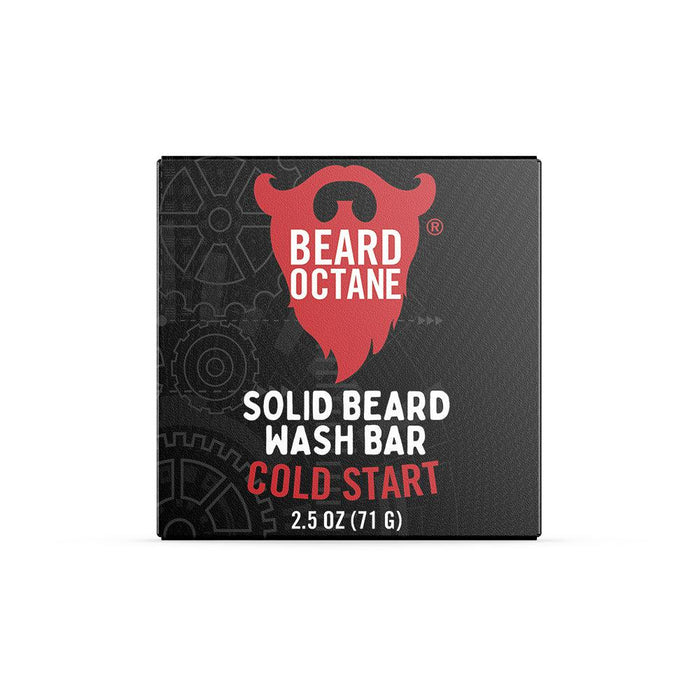 Cold Start Solid Beard Wash Bar - Peppermint, Tea Tree & Eucalyptus