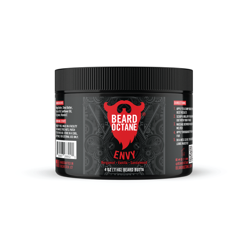Envy Beard Butta - Bergamot, Vanilla & Sandalwood