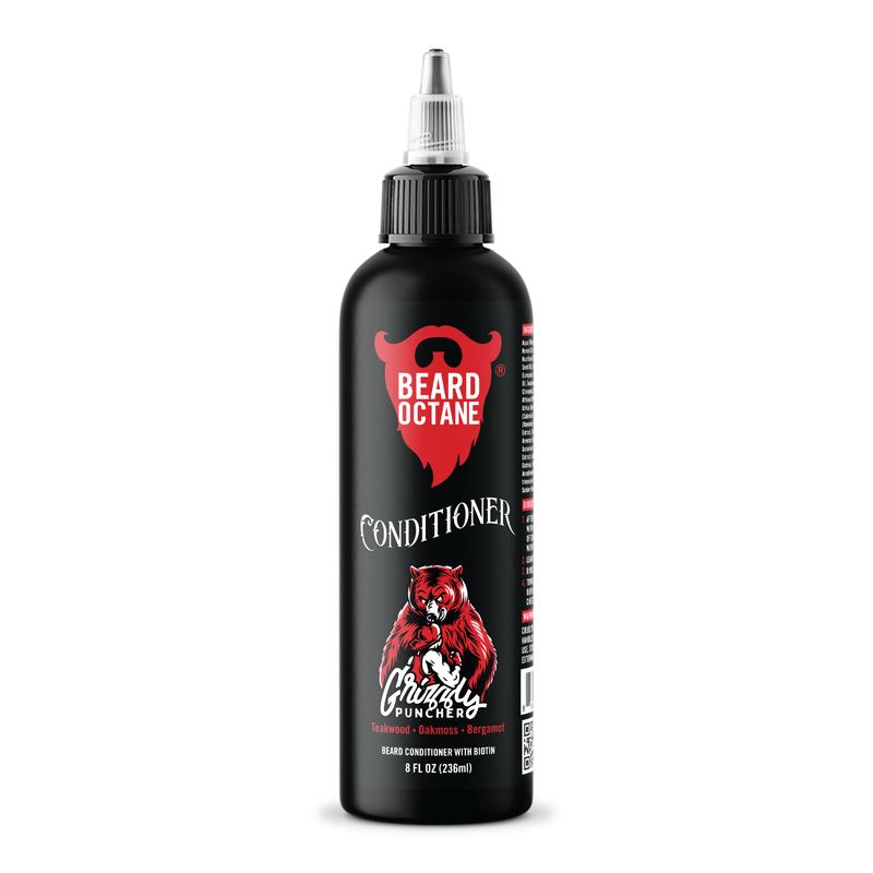 Grizzly Puncher Beard Conditioner - Teakwood, Oakmoss & Bergamot
