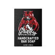 Grizzly Puncher Handcrafted Bar Soap - Teakwood, Oakmoss & Bergamot