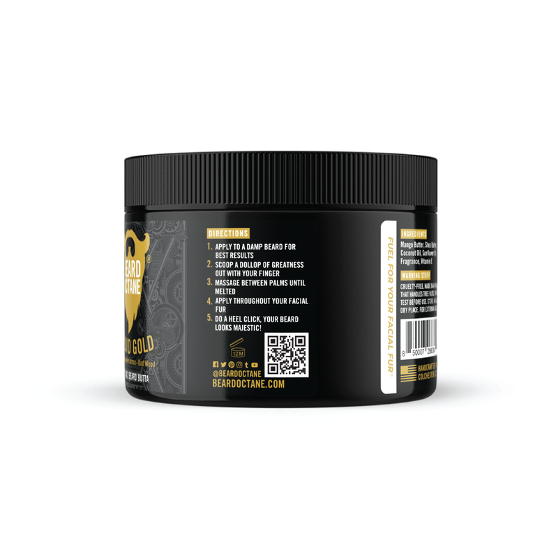 Liquid Gold Beard Butta - Frankincense & Oud