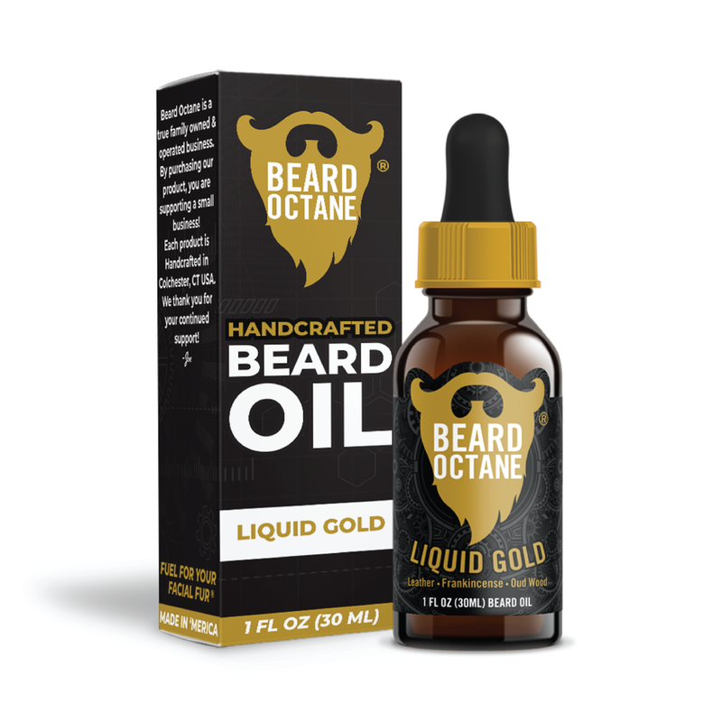 Liquid Gold Beard Oil - Frankincense & Oud