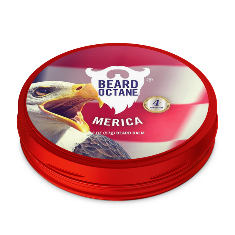 Merica Beard Balm - Cedar, Leather, Apples & Musk