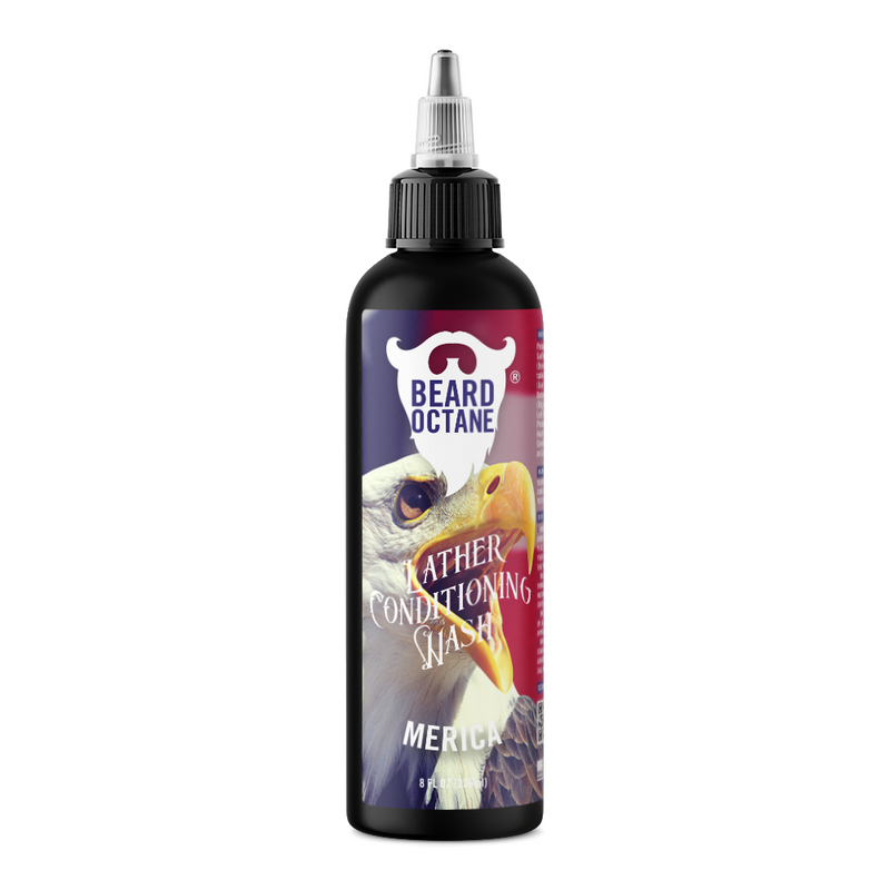 Merica Lather Conditioning Wash - Cedar, Leather, Apples & Musk