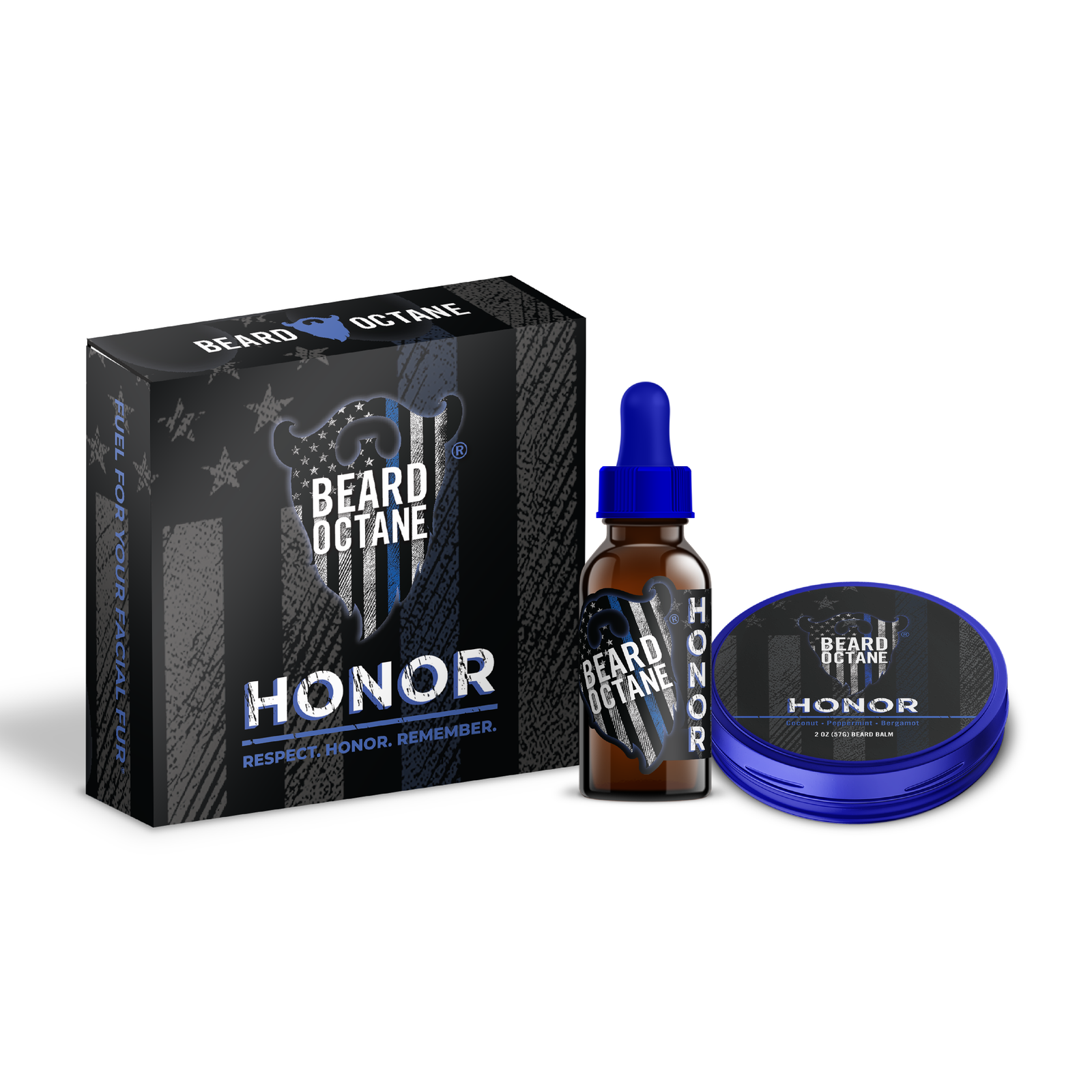 NLEOMF Honor Beard Oil Balm Bundle