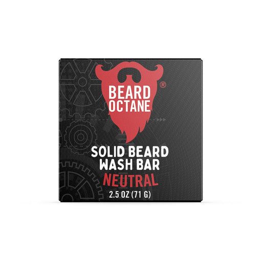 Neutral Solid Beard Wash Bar - Unscented