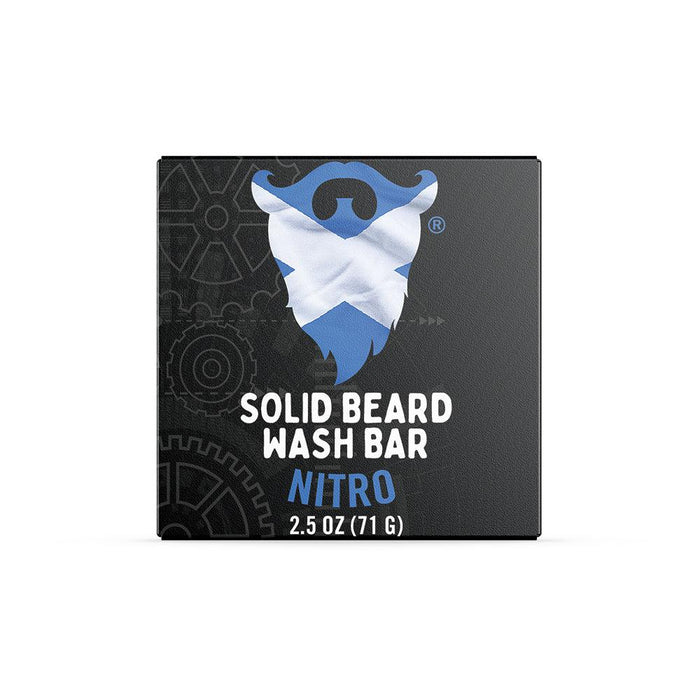 Nitro Solid Beard Wash Bar - Blueberries & Fresh Ground Coffee