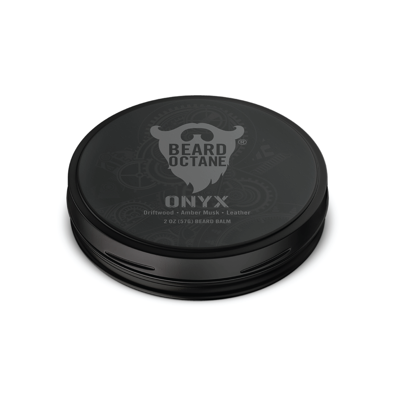 Onyx Beard Balm - Driftwood, Amber Musk & Leather