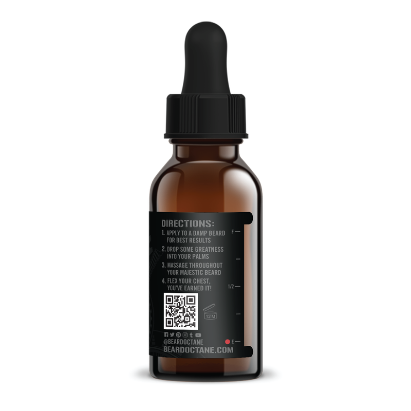 Onyx Beard Oil - Driftwood, Amber Musk & Leather