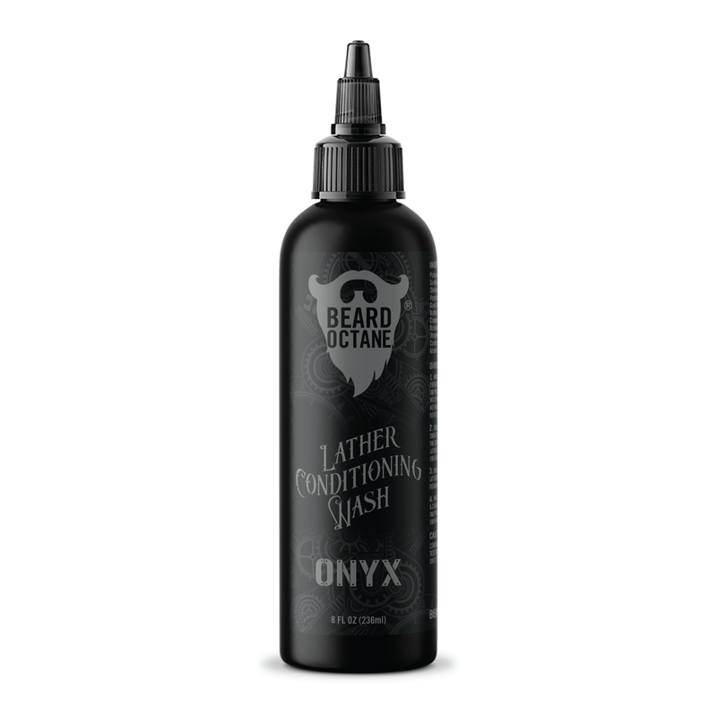 Onyx Lather Conditioning Wash - Driftwood, Amber Musk & Leather