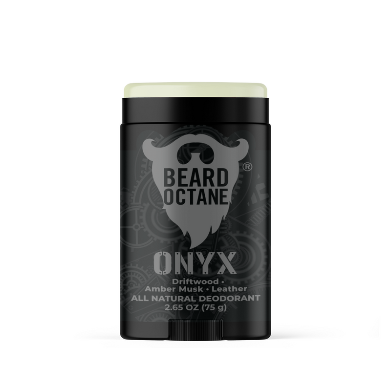 Onyx Natural Deodorant - Driftwood, Amber Musk & Leather