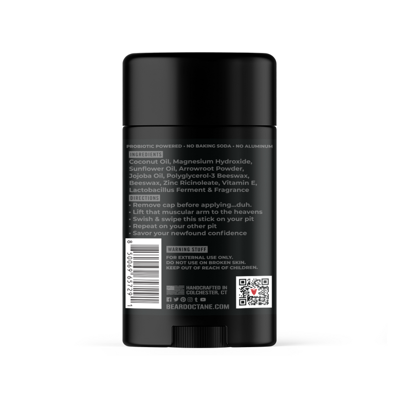 Onyx Natural Deodorant - Driftwood, Amber Musk & Leather