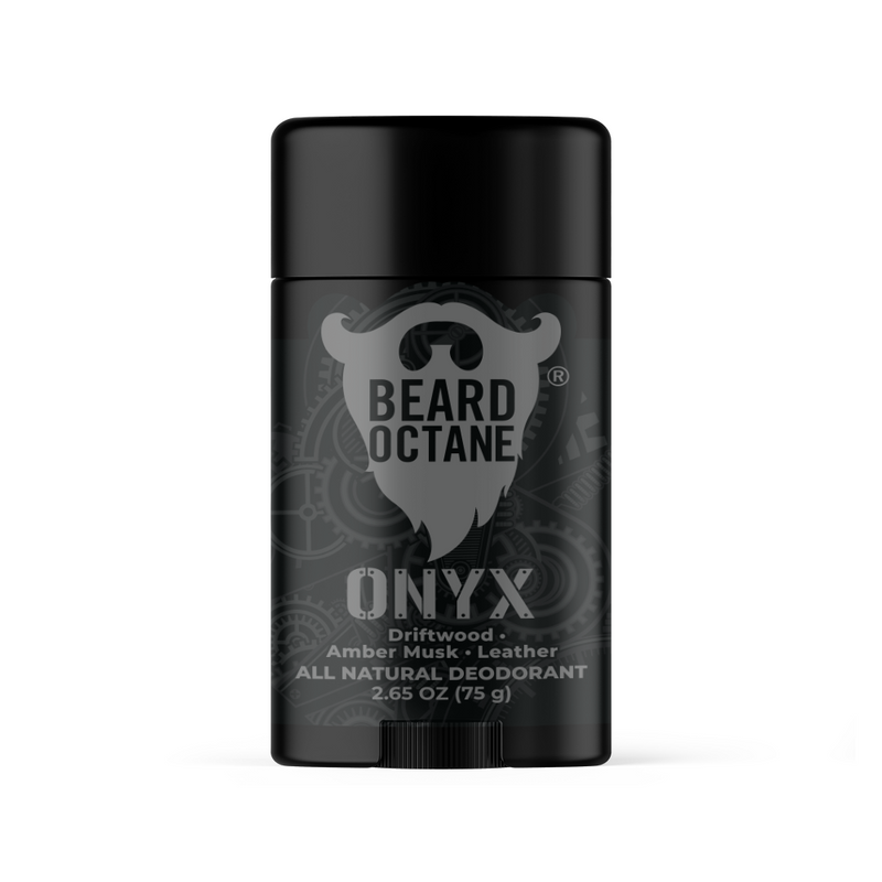 Onyx Natural Deodorant - Driftwood, Amber Musk & Leather