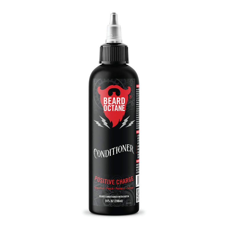 Positive Charge Beard Conditioner - Sugared Grapefruit, Gingered Peach & Seltzer