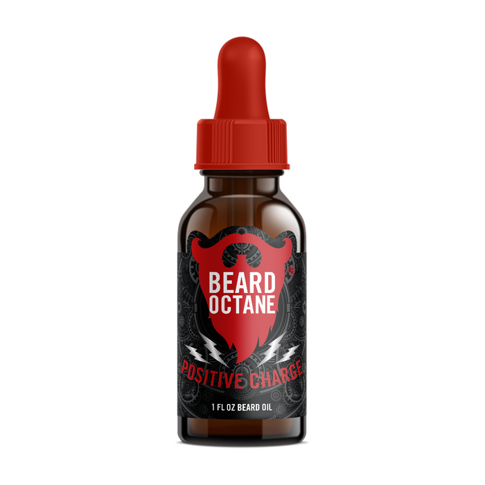 Positive Charge Beard Oil - Sugared Grapefruit, Gingered Peach & Seltzer