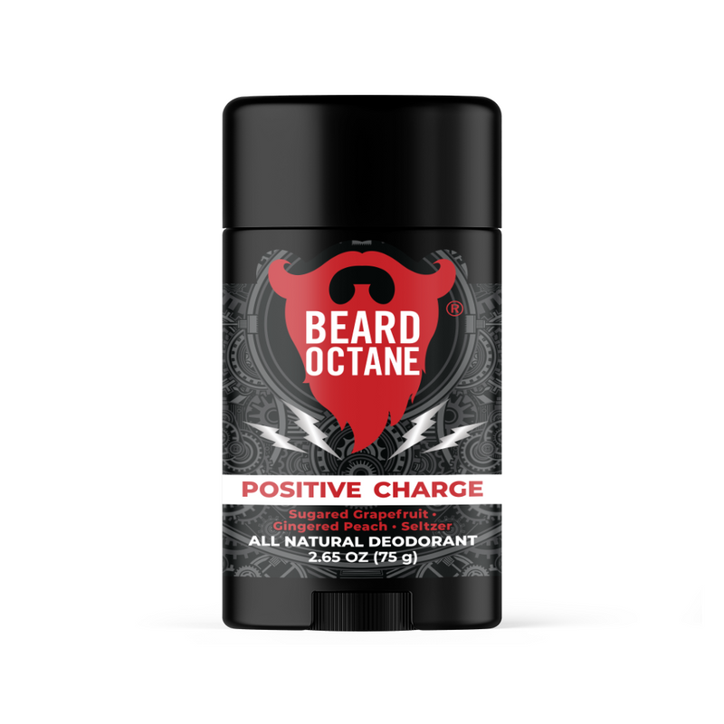 Positive Charge Natural Deodorant -Sugared Grapefruit, Gingered Peach & Seltzer
