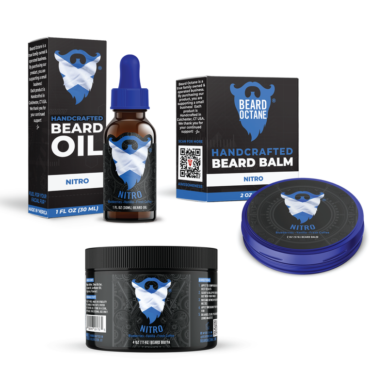 Soften & Style Kit - Beard Oil, Butta & Balm Combo