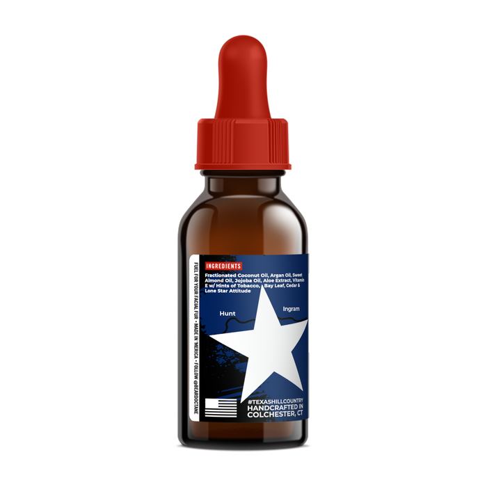 Texas Tea Beard Oil - Tobacco, Bay Leaf & Cedar