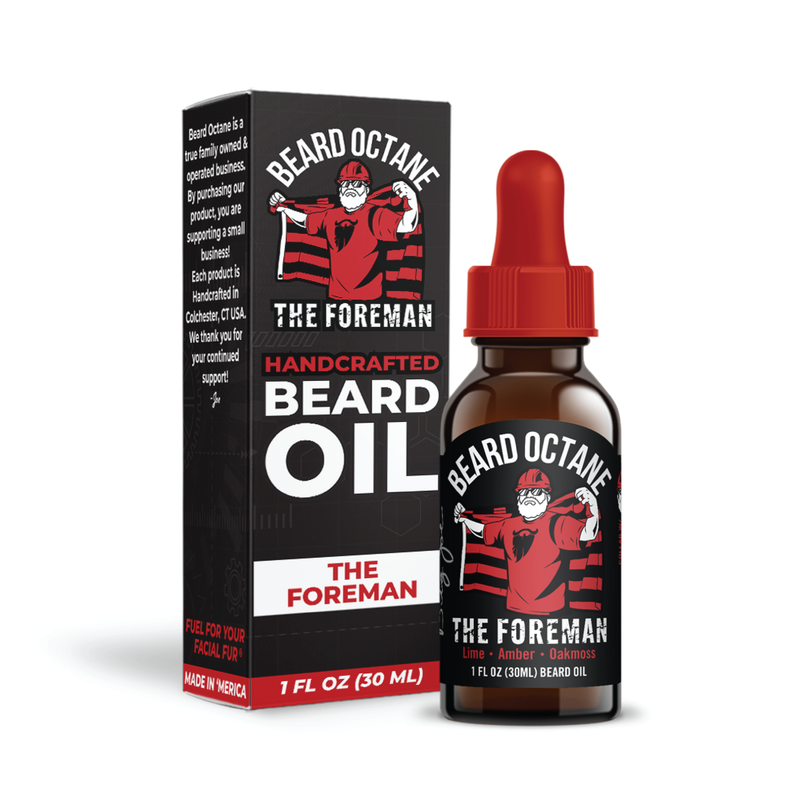 The Foreman Beard Oil - Lavender, Lime & Amber Cologne