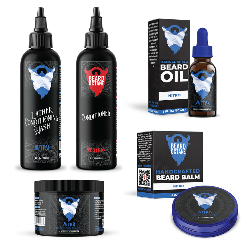 Total Beard Kit - Beard Wash, Conditioner, Oil & Butta Combo