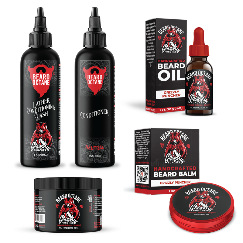 Total Beard Kit - Beard Wash, Conditioner, Oil & Butta Combo