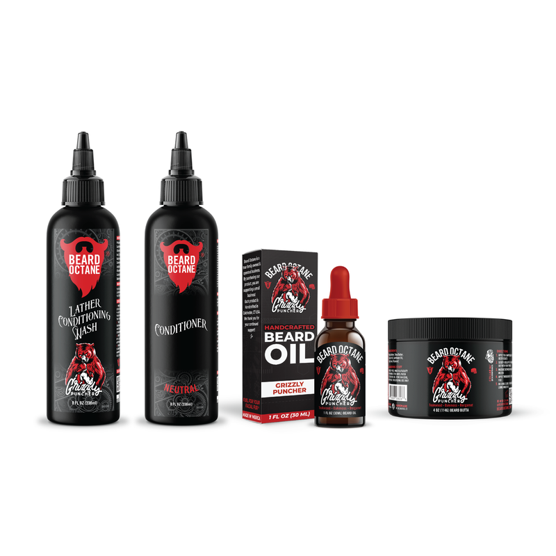 Total Beard Kit - Beard Wash, Conditioner, Oil & Butta Combo