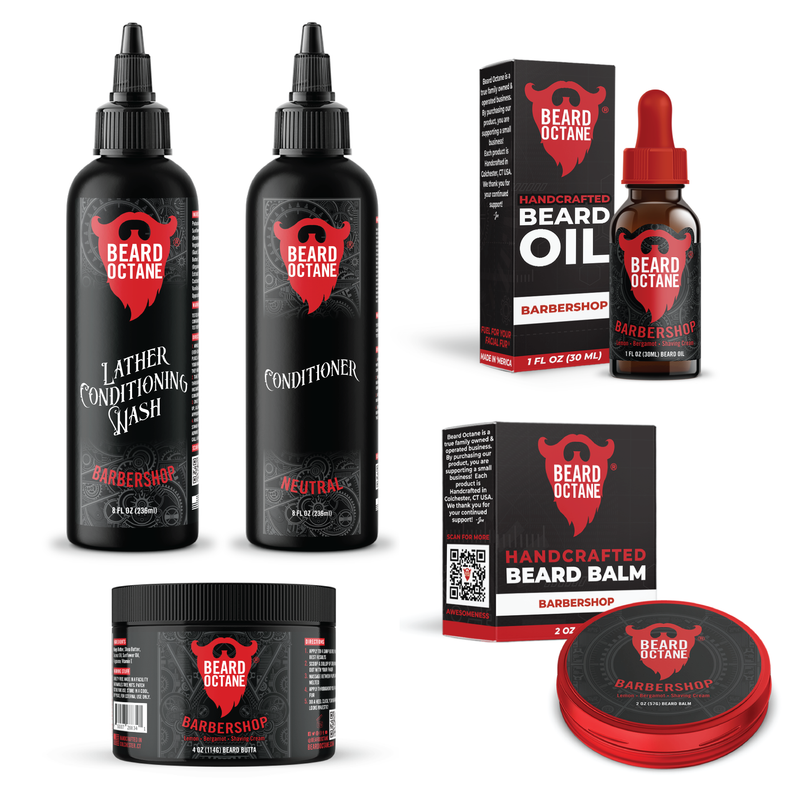Total Beard Kit - Beard Wash, Conditioner, Oil & Butta Combo