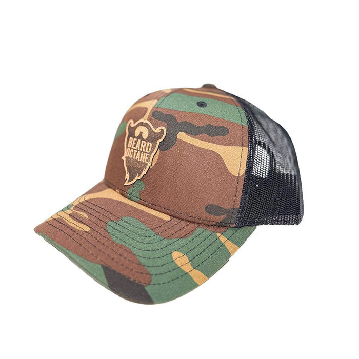 Beard Octane Logo Patch Snapback Hat