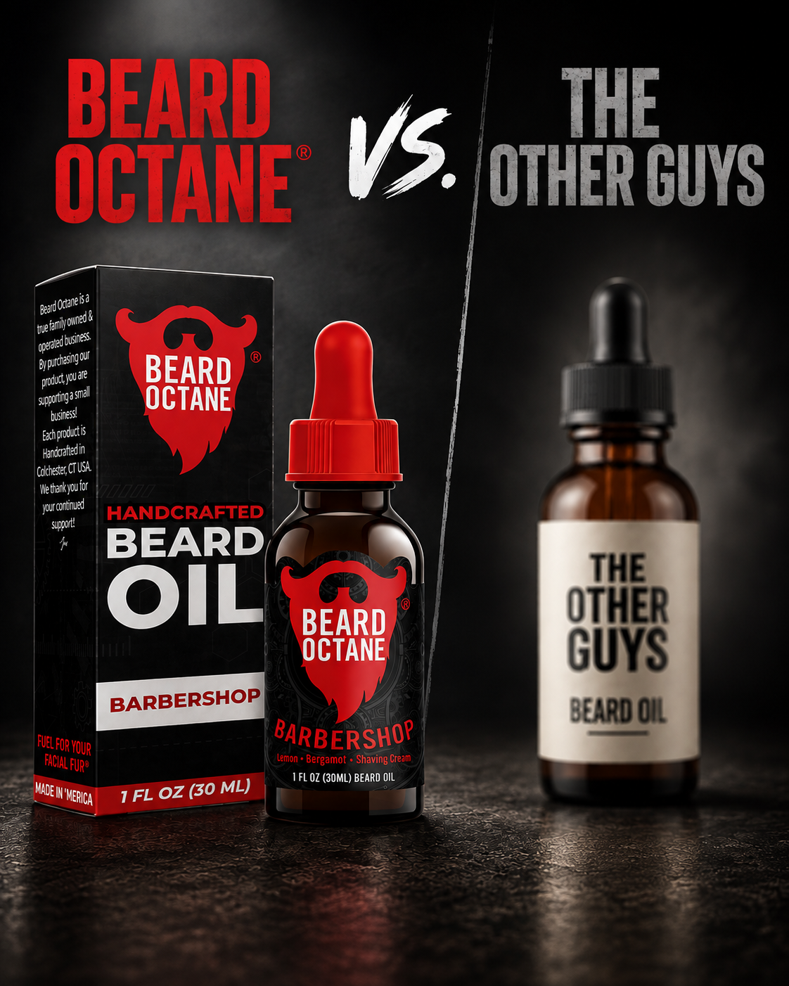 Beard Octane compared with the other guys