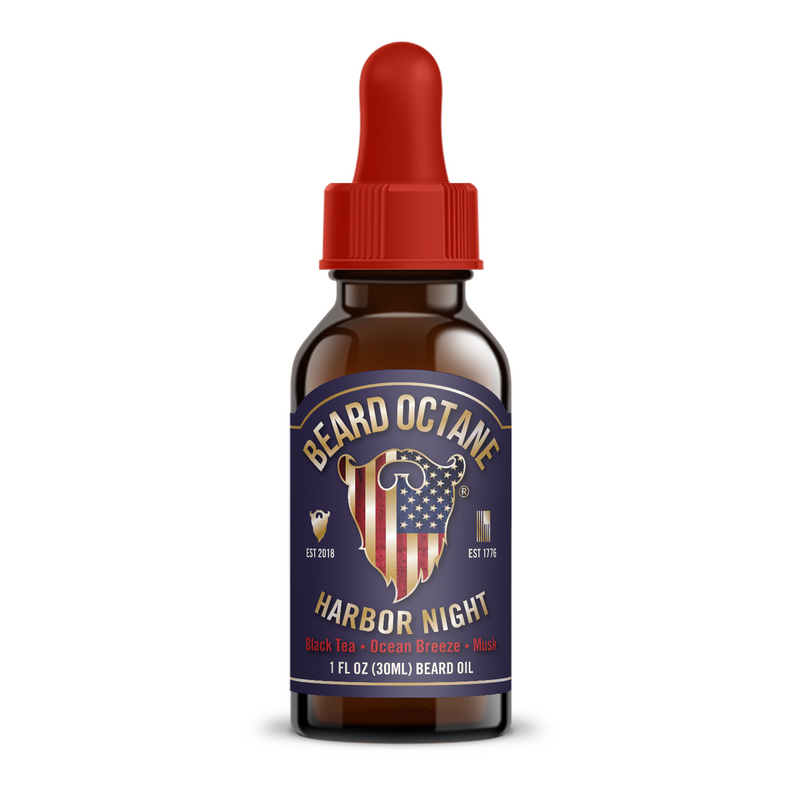 Harbor Night Beard Oil (Limited Edition) - Black Tea, Ocean Breeze & Musk