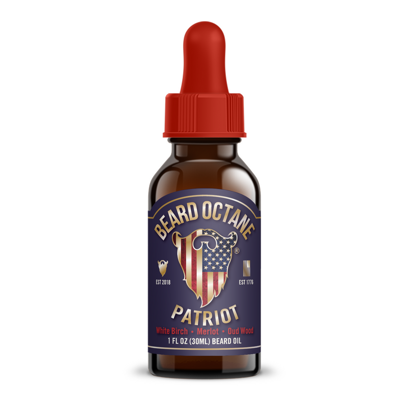 Patriot Beard Oil (Limited Edition) - White Birch, Cherry Merlot & Oud Wood
