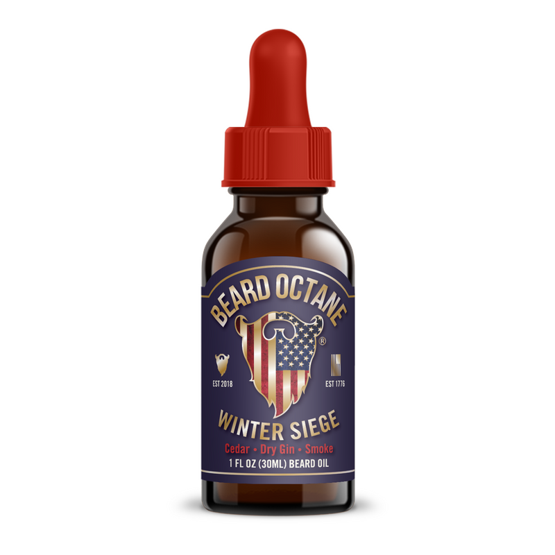 Winter Siege Beard Oil (Limited Edition) - Cedar, Dry Gin & Smoke